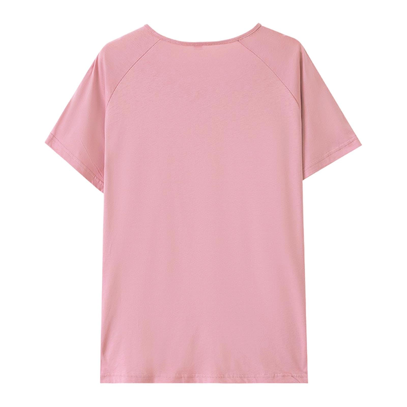 Kleidung Nach Schulter Op Damen Atmungsaktives Bequeme T-Shirt mit Klettverschluss Post Schulter Chirurgie Shirts Erholung Adaptive Kleidung Kurzarm Seitliche Snap Chemo Kleidung Weich