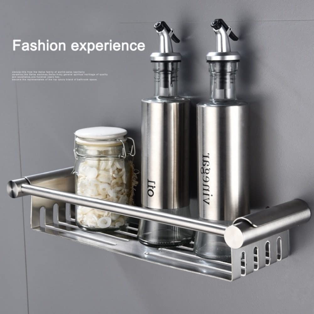 Estante Esquinero De Acero Inoxidable 304, Organizador De Estantes para Baño, Estante para Condimentos De Cocina, Cesta De Almacenamiento, Estante Flotante, EST