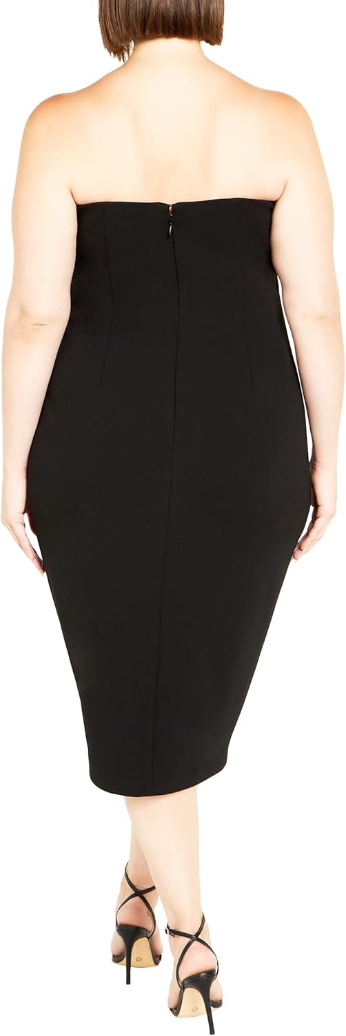 City Chic Women's Plus Size Cocktail Dress - Luisa - Image 2