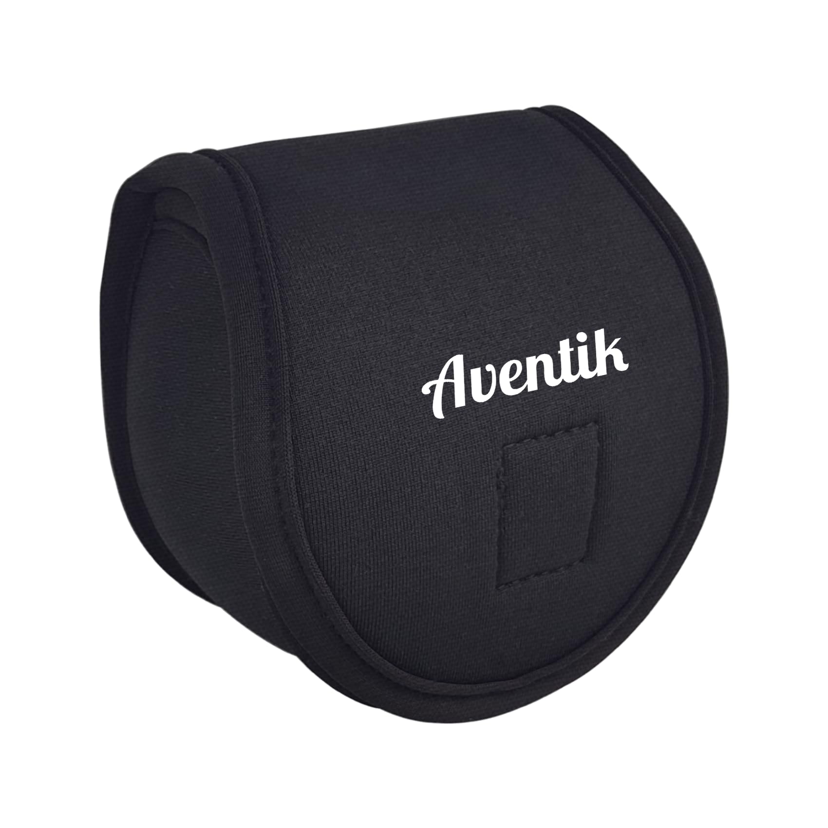 Aventik Neoprene Fly Fishing Reel Case Pouch Cover Fitting 5/6 7/8wt Fly Reel Storage (Black, 2-PACK 5/6)