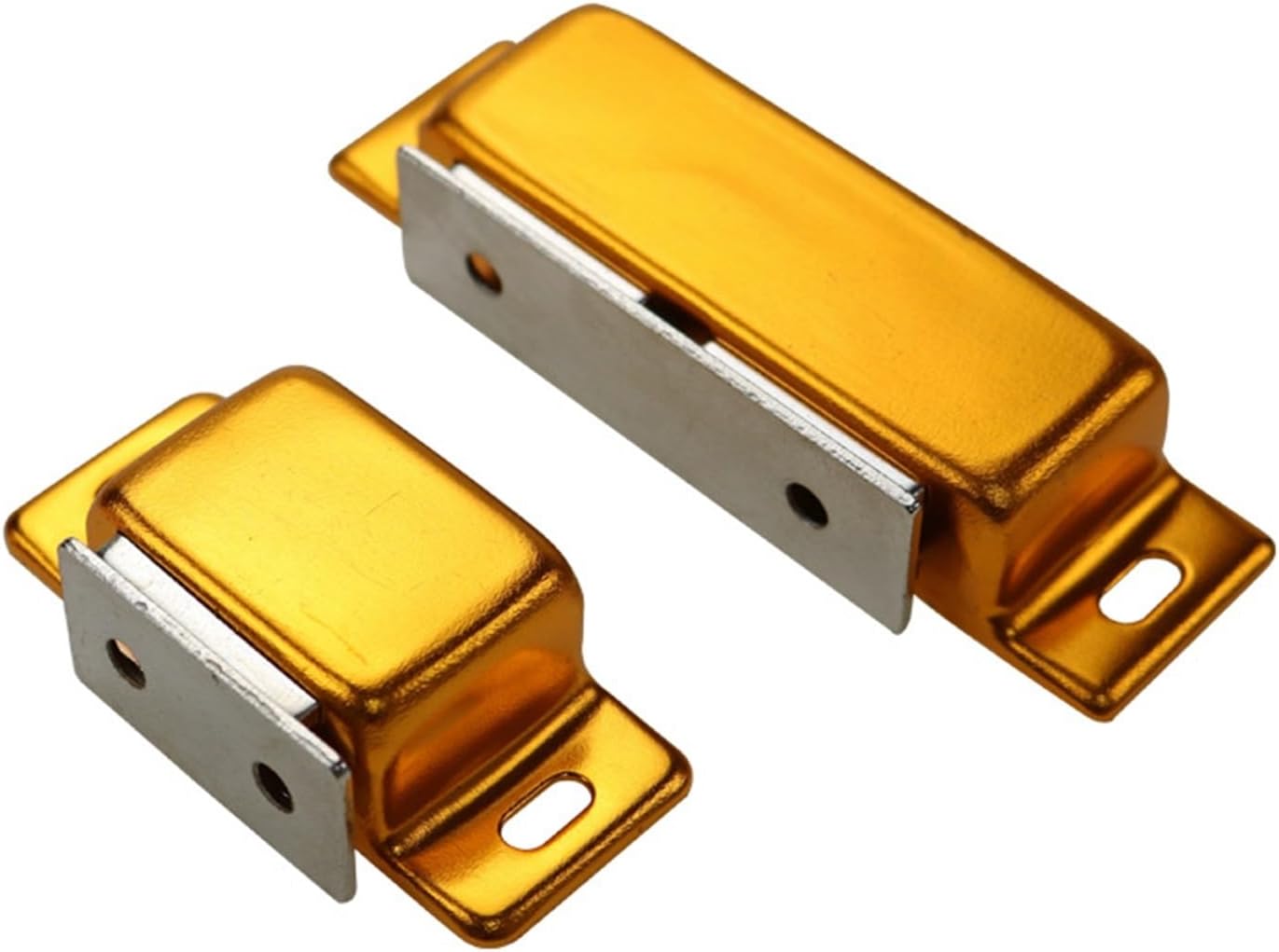 Stainless Steel Gold Magnetic Suction Lock with Strong Side Electrical Cinet Door Outlet 1Pcs(DK618-4)