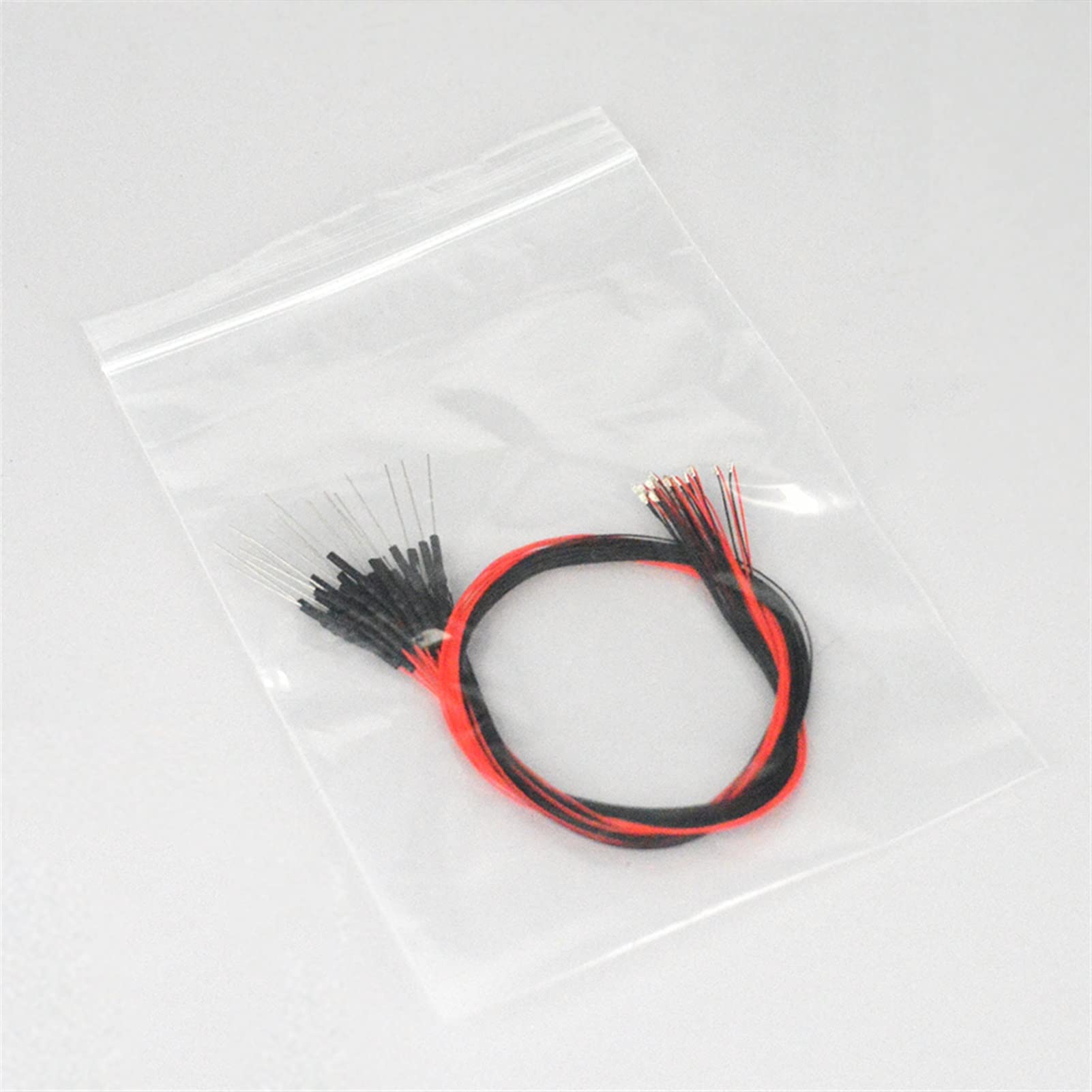 5 pièces 0402 0603 0805 1206 avec résistance SMD lampe filaire Micro Led pré-soudé Micro Litz puce filaire 20 cm 12 V pour scène Diorama  26