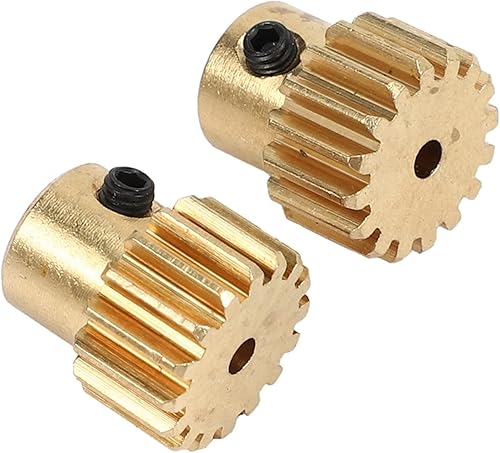 Miniatura 6 de Engranaje de piñón 2 unids engranaje de motor 16 dientes engranaje de piñón para 1603 1604 SG1603 SG1604 116 RC piezas de repuesto de coche