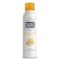 Neutro Roberts, Deodorante Spray Asciutto Cedro e Vaniglia, Zero Alcol, Con Cotone Naturale, Con Puro Olio di Glicerina, Deodorante Uomo e Donna, Dermatologicamente testato, 150 ml, 48h