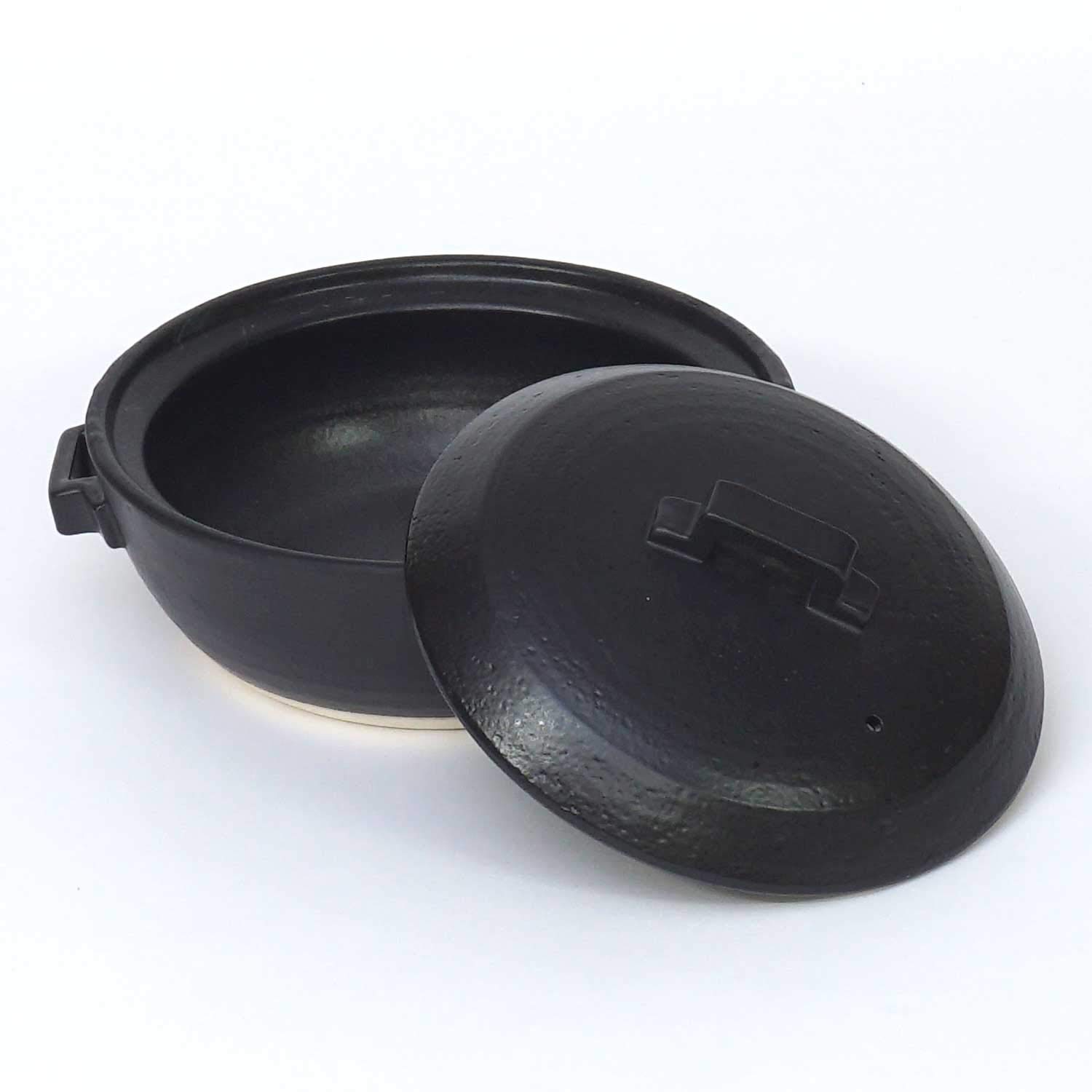マルヨシ陶器(Maruyoshitouki) 土鍋 STYLE BROWN 8号 セラミック加工IH M1079