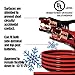 CARTMAN 6 Gauge 16 Feet Jumper Cables Heavy Duty Booster Cables in Carry Bag