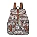 Produktbild ZXHDP Rucksack Frauen Damen Mädchen Leinwand Niedlich Schlank Reise Schultaschen Rucksack Frauen Reise Leinwand Tasche