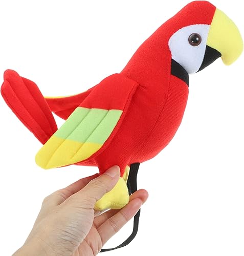 Miniatura 9 de Trajes de juego de rol, loro de peluche en el hombro, accesorio de disfraz de pirata, loro de peluche, loro pirata, accesorios de hombro, muñeca de