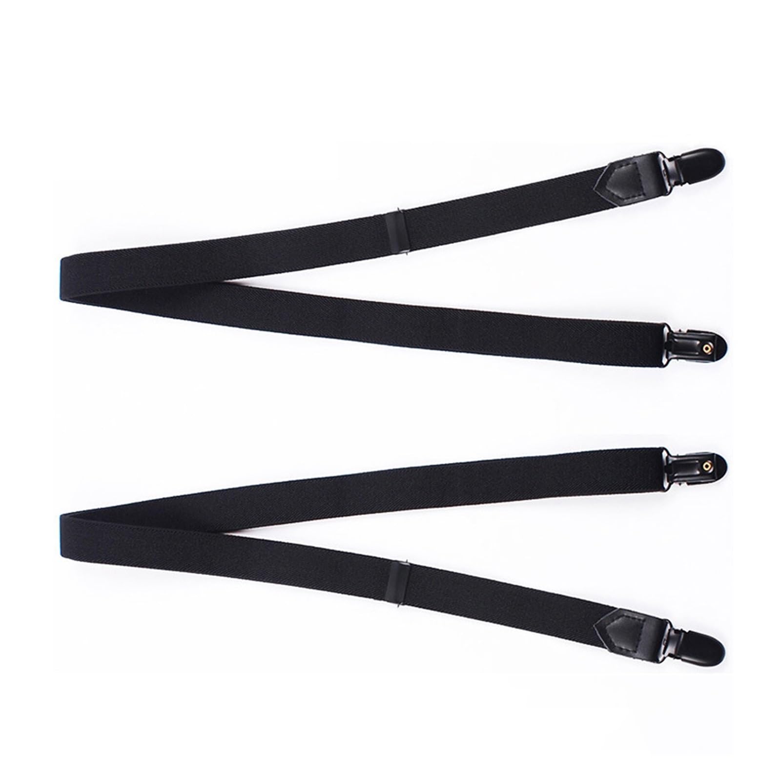 Bretelles noires universelles fines pour affiner votre costume de mariage