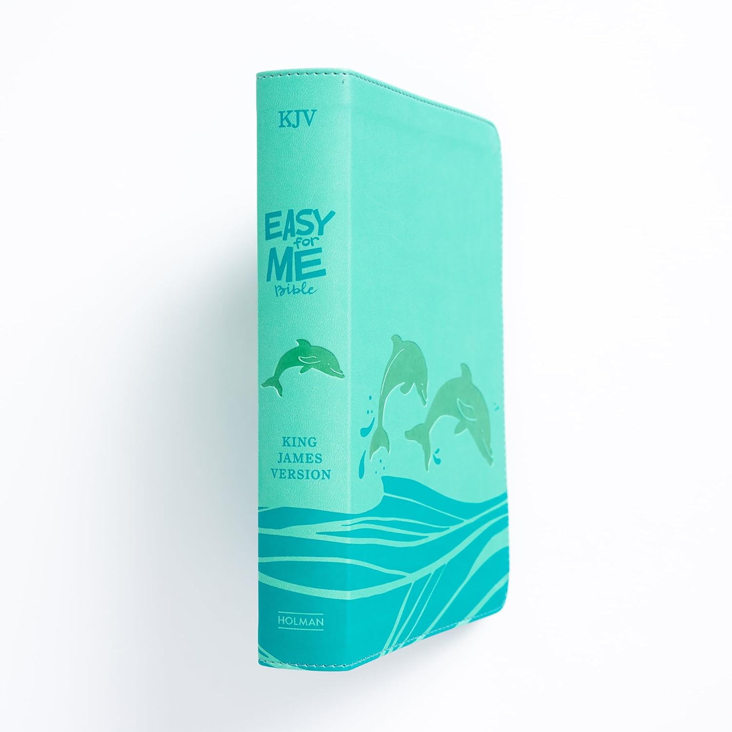 KJV Easy-for-Me Bible for Early Readers, Seafoam LeatherTouch,Presentation Page, Highlighted Memory Verses, Learning Helps, Games, Reading Challenges, Easy-to-Read Bible MCM Type - Image 7