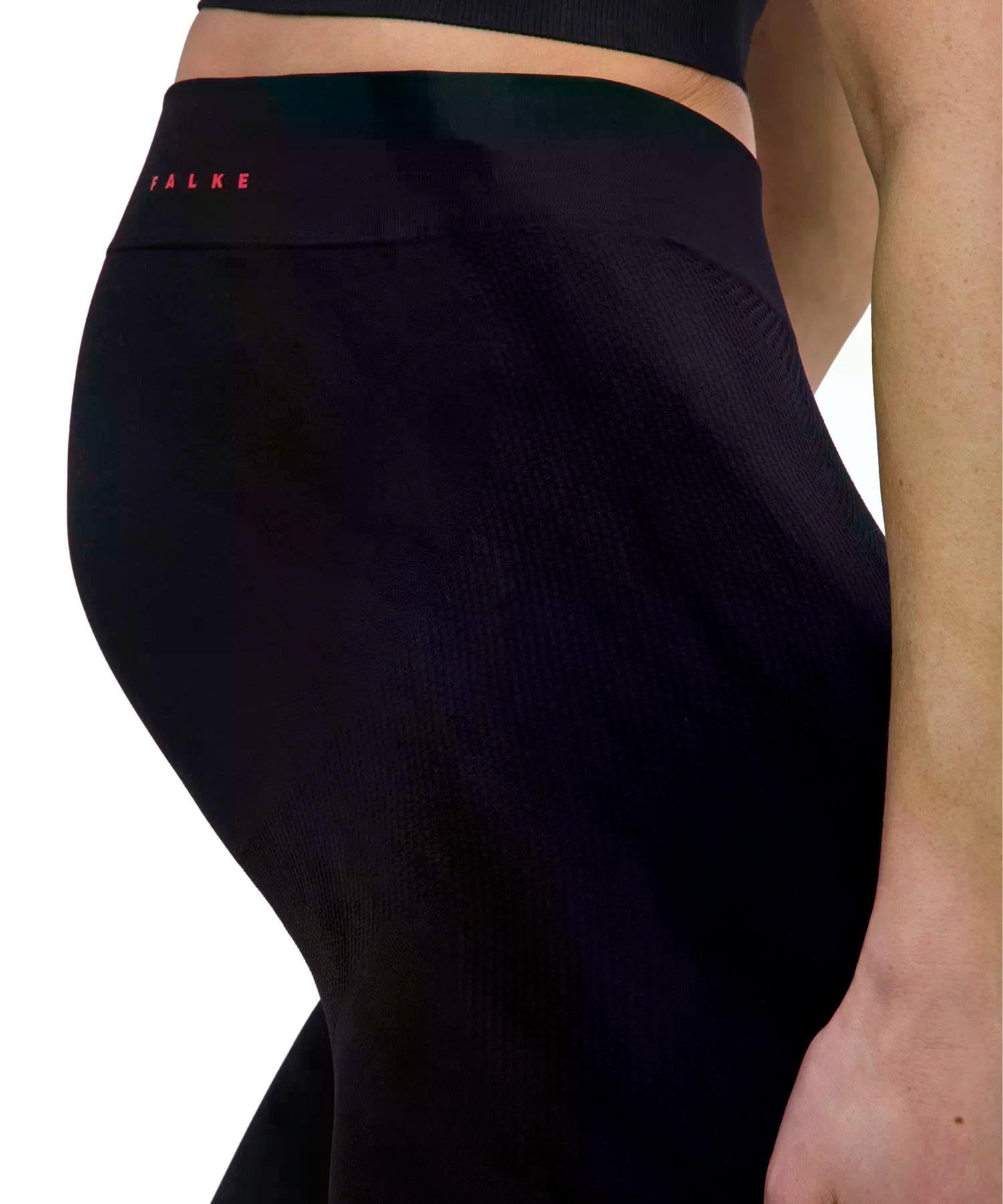 FALKE Damen Training Maternity Trainingshose feuchtigkeitsregulierend | uneingeschränkte Bewegungsfreiheit atmungsaktives Funktionsmaterial 1 Stück