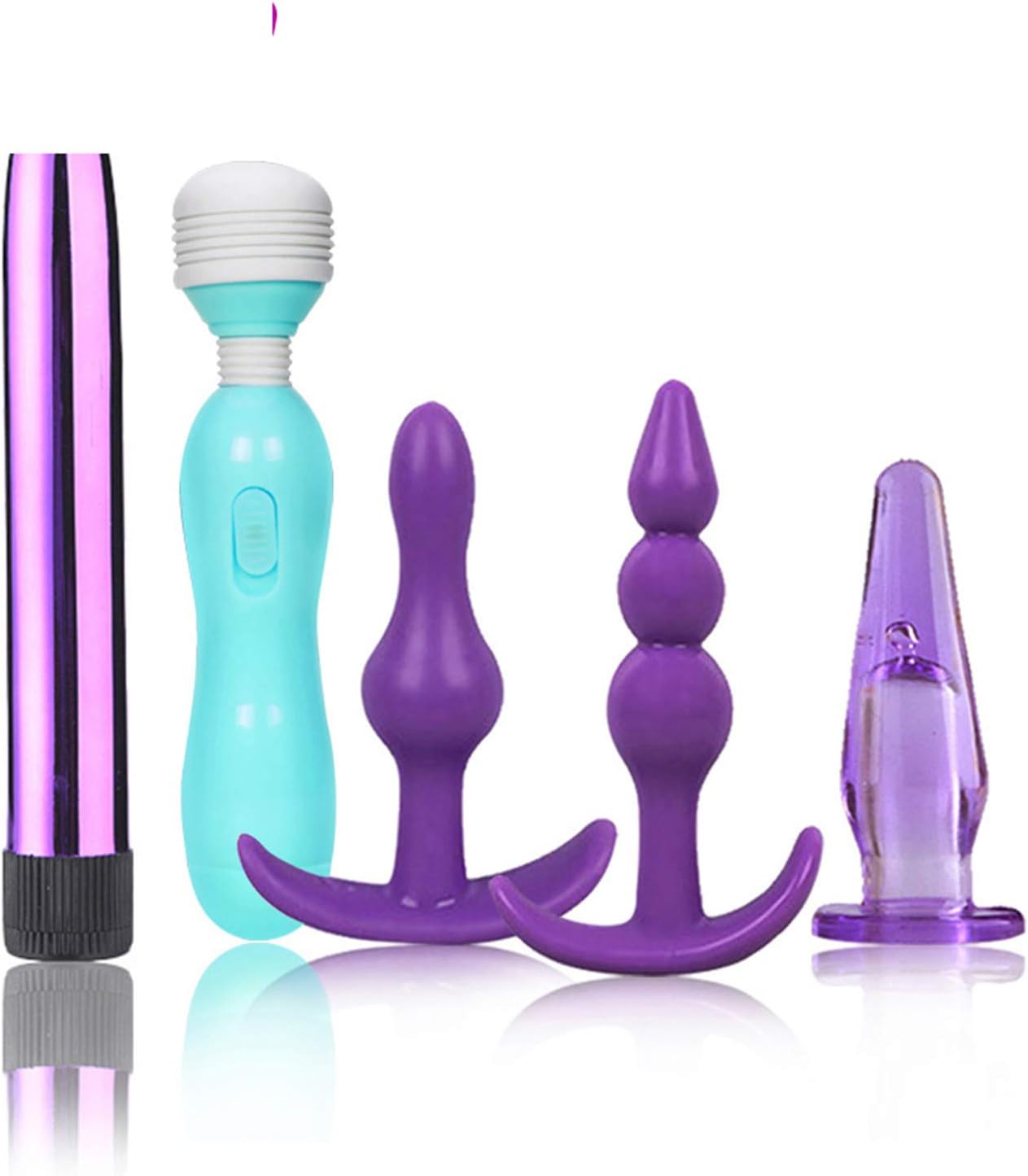 5 unidades/juego de productos sexuales Mini anal consolador ...