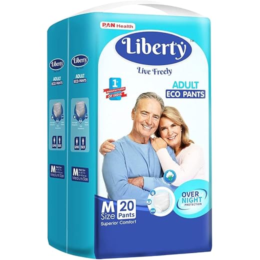 Liberty Eco Adult Diaper - Absorbent Medium 50ml