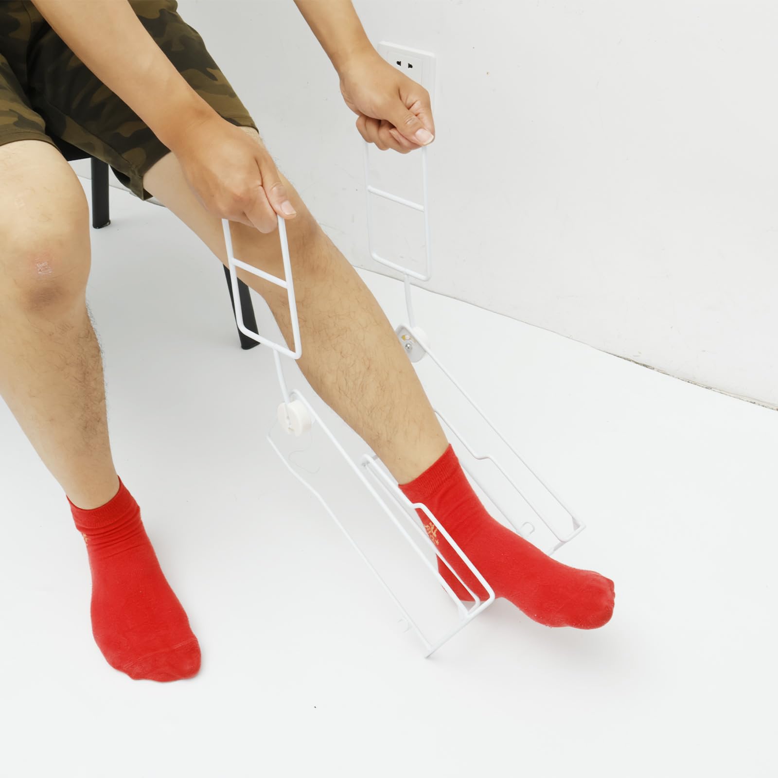 Stocking Donner - Ayuda adaptativa para vendaje con asas plegables, dispositivo de ayuda para calcetines de compresión, herramienta de ayuda para poner medias de compresión