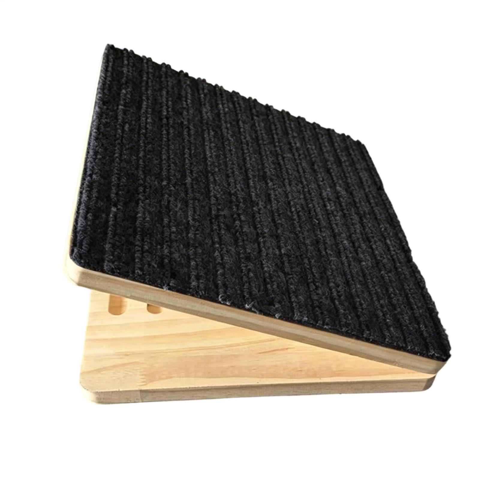 Rampa para mascotas madera noble diseño elegante escaleras casa