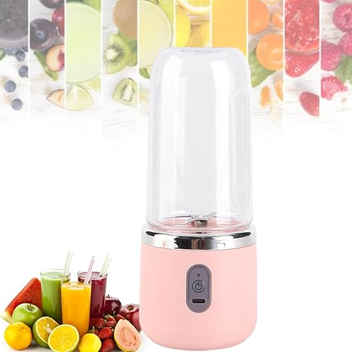 Miniatura 7 de FLEXMAN Licuadora portátil inalámbrica de 10.1 fl oz, 6 cuchillas 22000 rpm, licuadora personal recargable por USB, licuadora de viaje con batería