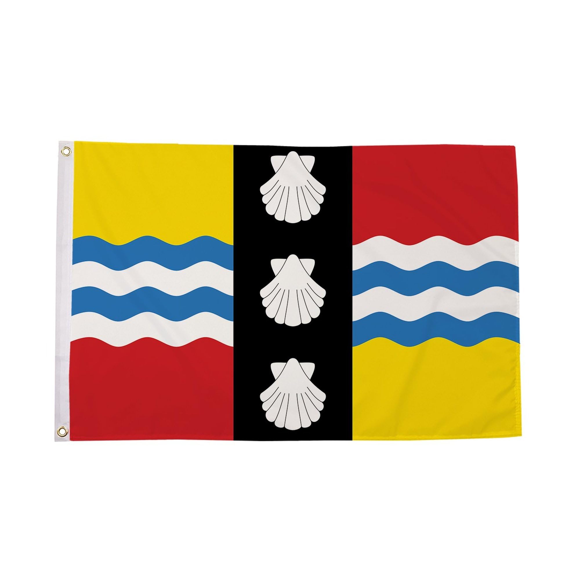 Flagtex Bedfordshire New Flag 5ft x 3ft (150cm x 90cm)
