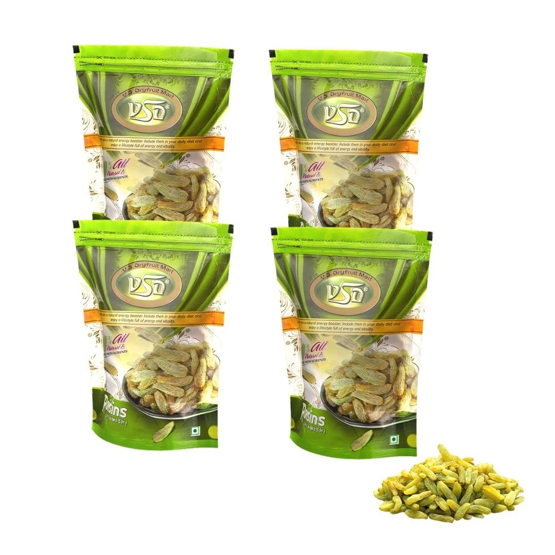 VSD Indian Long Seedless Raisins, Kismish, 1kg (250 x 4) Pack (B07VWHFKP8) Amazon Price History, Amazon Price Tracker