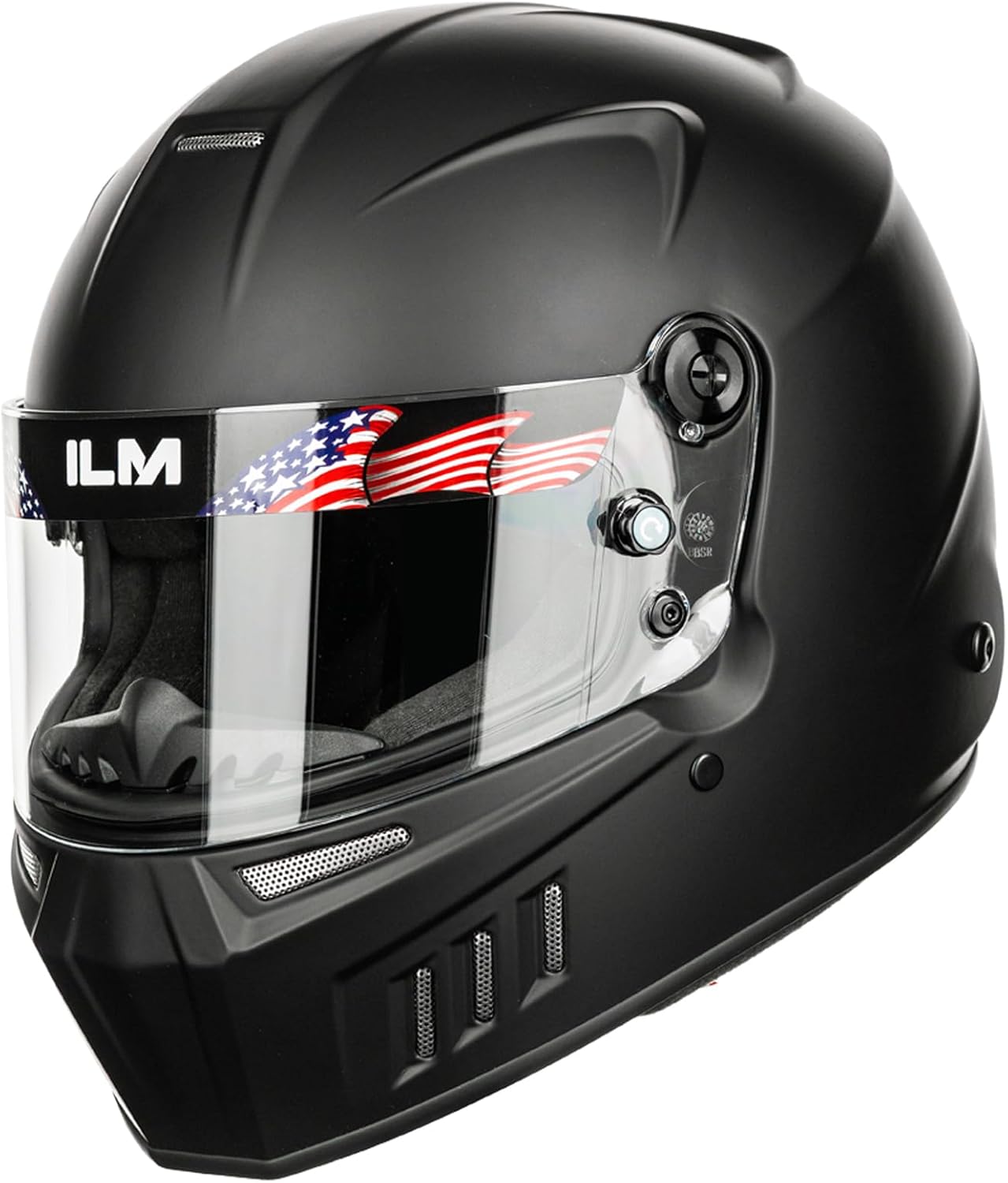 ILM Snell SA2020 Full Face Auto Racing Helmets Lightweight Fiberglass for Adult Men