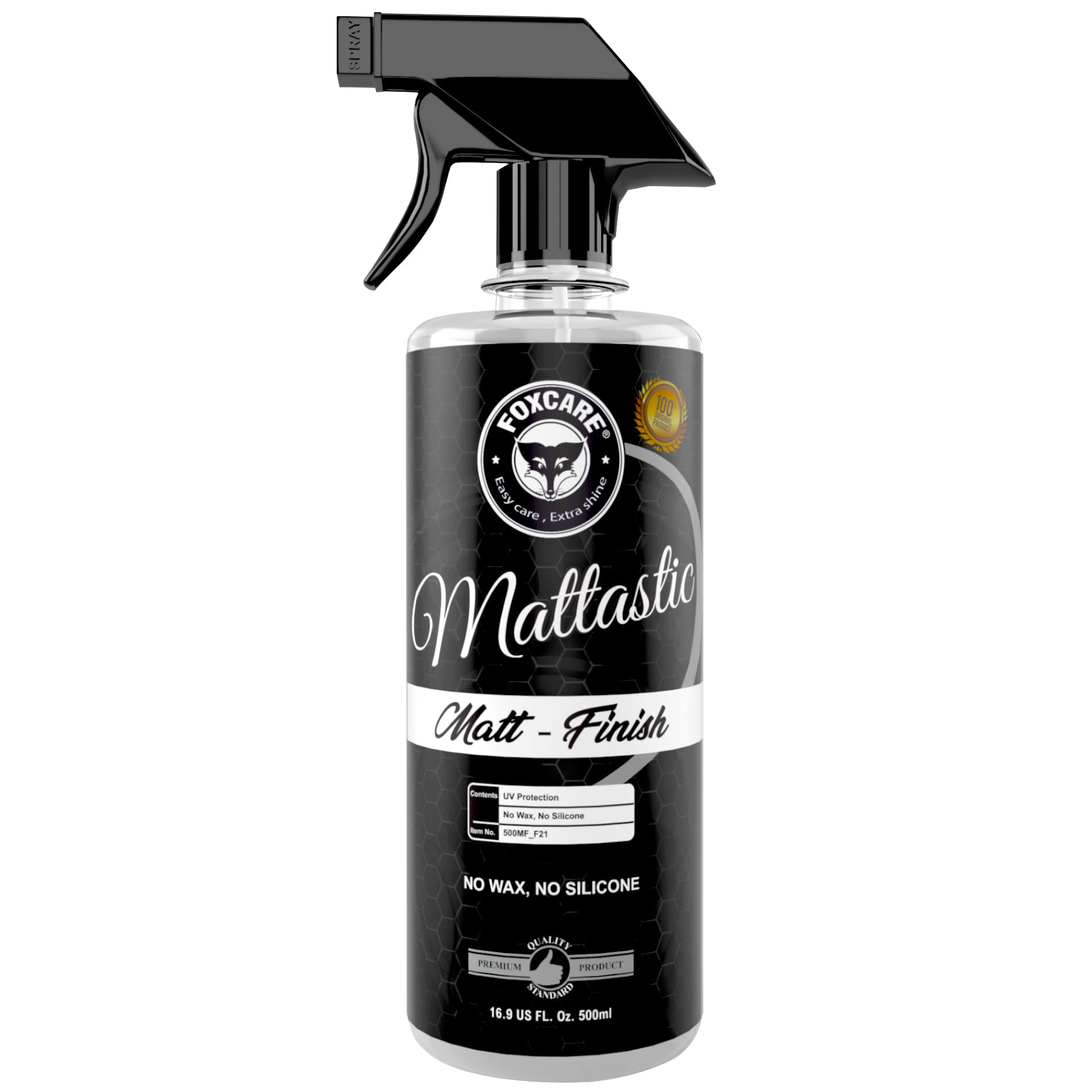 Foxcare Mattastic Matte Finish for Satin Finish and Matte Finish Paint,matte vinyl wraps Safe for cars, Bullet, Scooty & more – 500ml