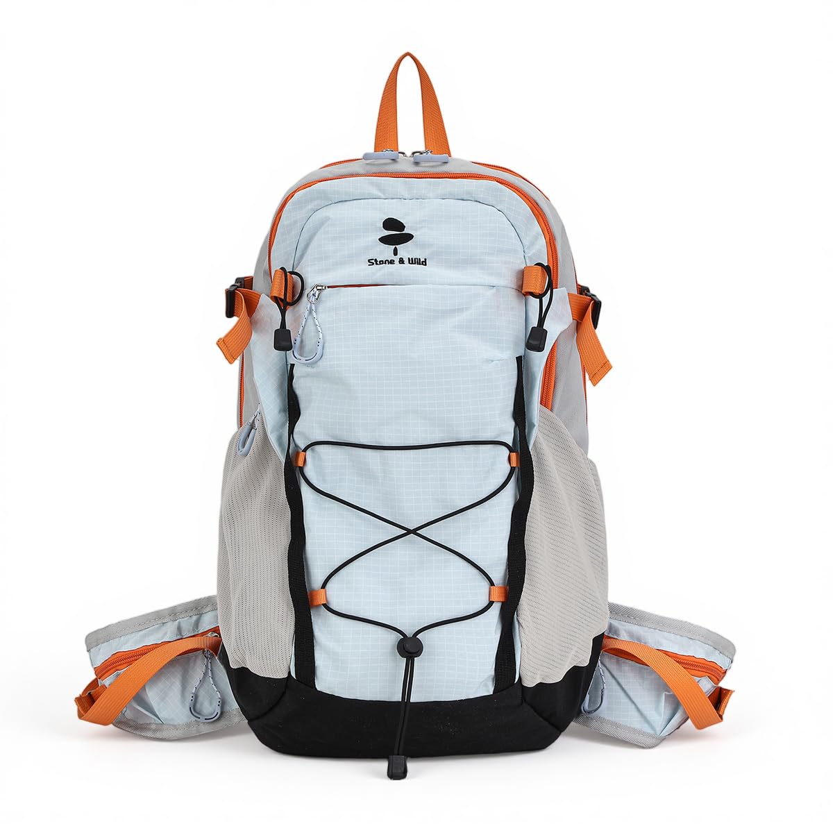 Venzina® Hiking Backpack Lightweight Waterproof Daypack with Hydration | Suspended Breathable Back Panel, Multi Pocket Hydration Compatible Backpack for Cycling Travel Commute-image-47