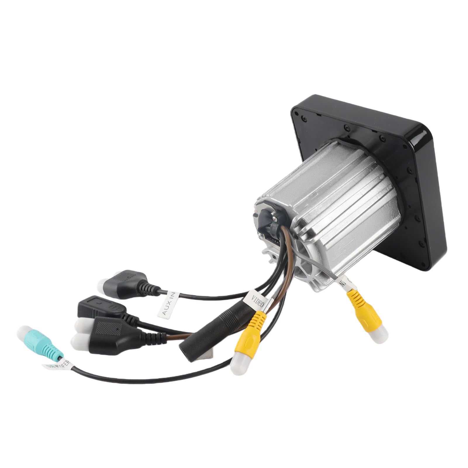 Zunate IPX6 Wetterfeste Marine-Stereoanlage mit 4-Zoll-Display |Bluetooth MP5-Messgerätempfänger, Integrierter Verstärker 50 W X 4, USB-Aux-Eingang für Yacht, LKW, Boot