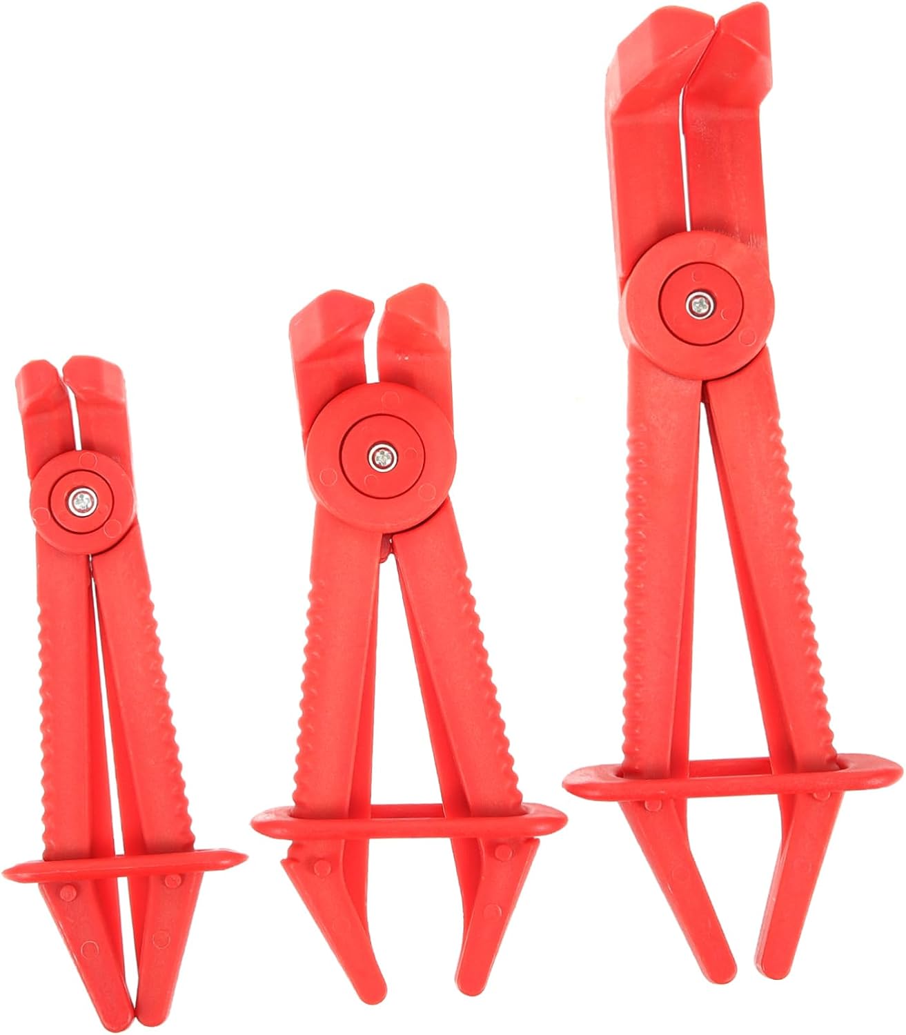 MAGICLULU 3pcs Hose Pinch off Pliers for Automotive Flexible Hose Clamp Tool for Brake and Gas Lines Compact Design for Easy Storage and Transport