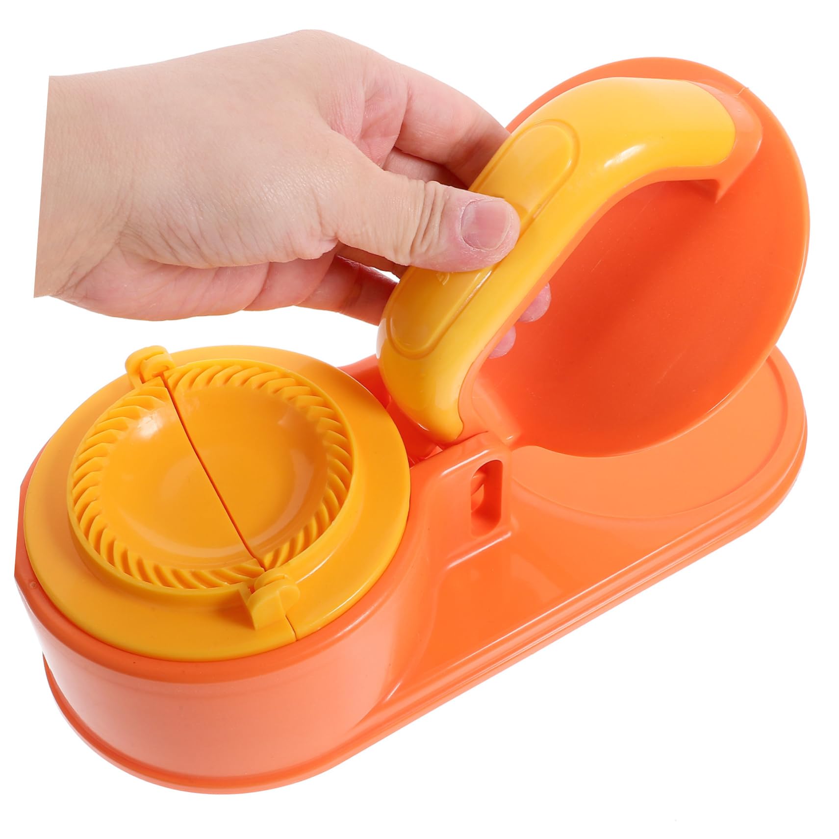 Mikinona 2-in-1 Dumpling Maker Machine Manual Dumpling Wrapper Maker Kit for Easy Kitchen Use