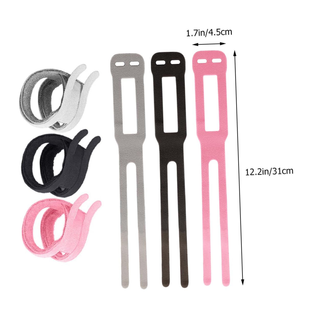 Happyyami Breathable Yoga Wristband Wrist Support Wraps Wrist Brace for Sleep Elastic Wrist Band Sports Supplies