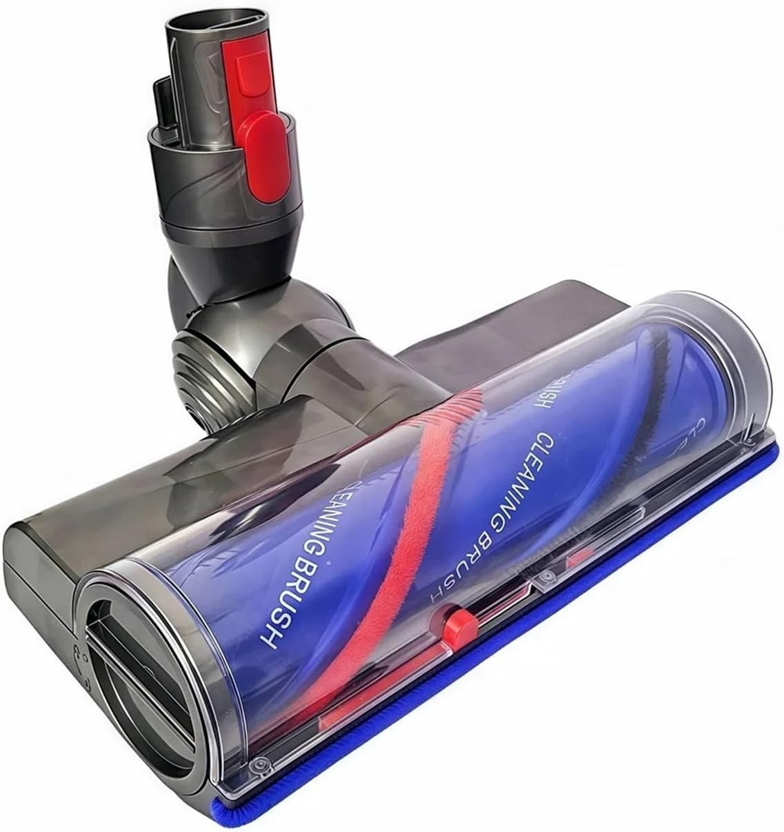 Floor Brush Head, Compatible with Dyson, LED Tool Attachment with Quick-Release for V7 V8 V10 V11 V15(Light Green)