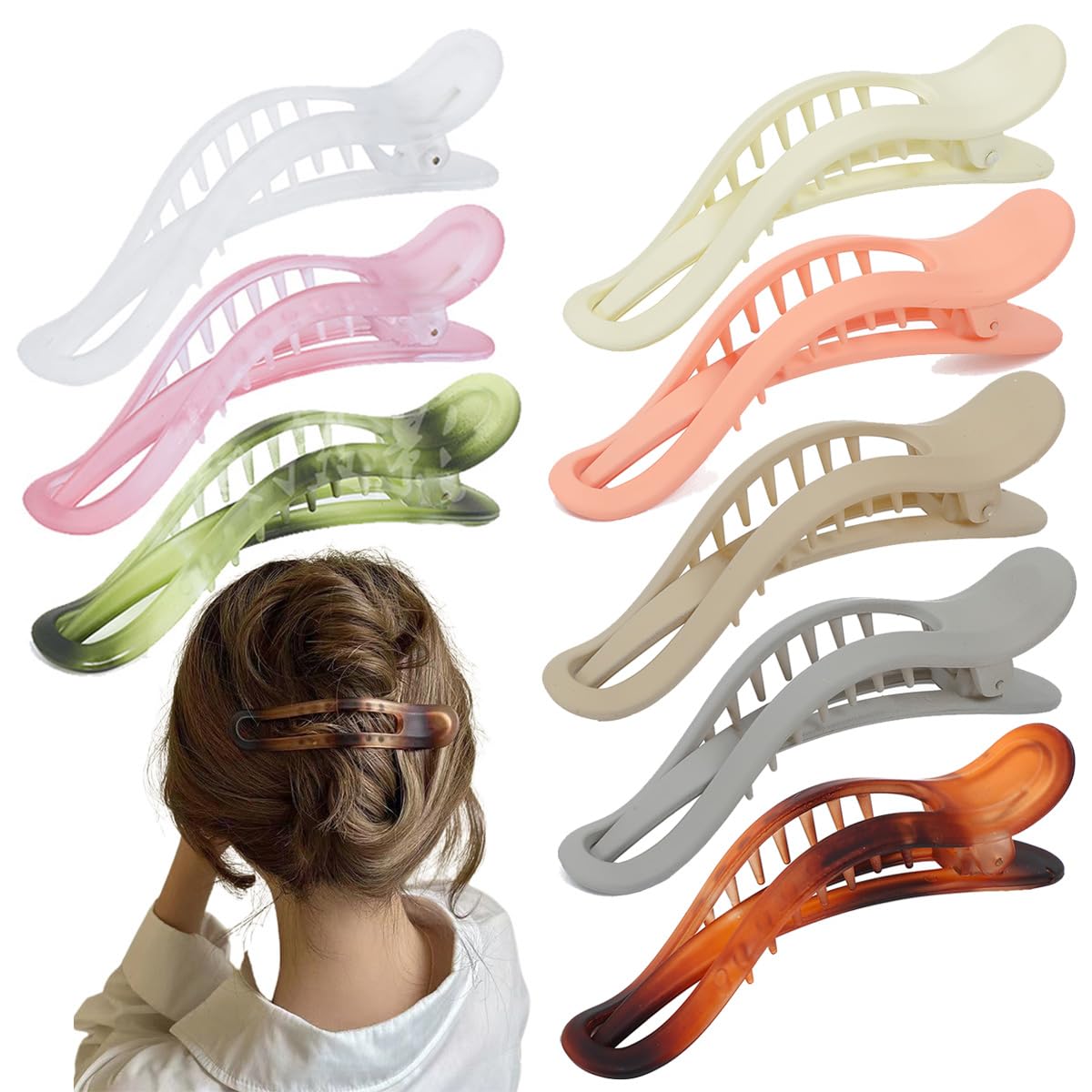 Hair Clips for women 4.3In Hair Clips for Thin Hair 8