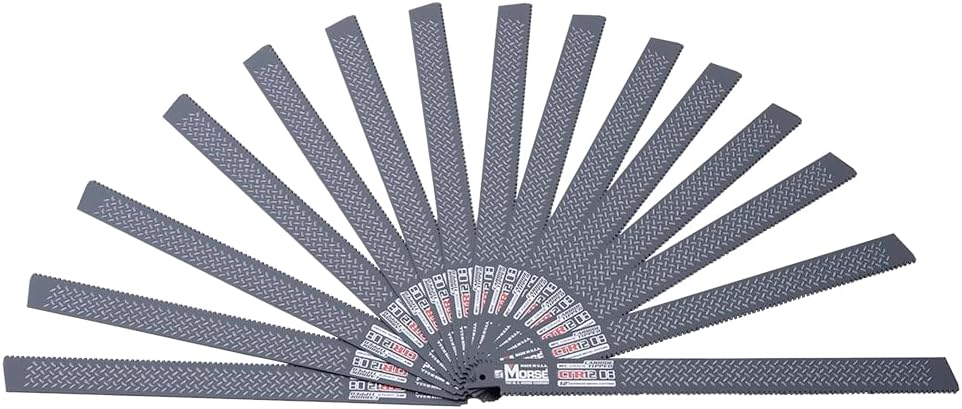 MK Morse CTR1208MC15 CTR Carbide Tipped 12 Inch 8 TPI Reciprocating Saw Blade 15 Pack