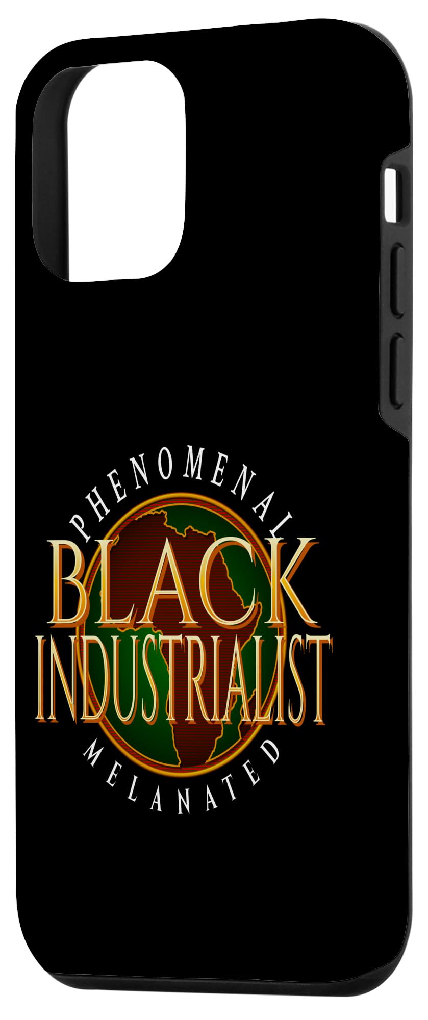 iPhone 12 mini Black Industrialist Phenomenal Melanated Case - Image 2