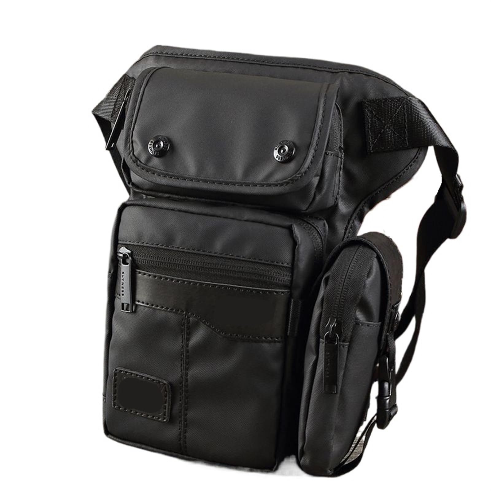 Riñonera de Pierna Riñonera de Lona for Hombre, diseño Impermeable, Informal, for Pierna, con Bolsillo en el Muslo for Motocicleta para Hombre(Blue)