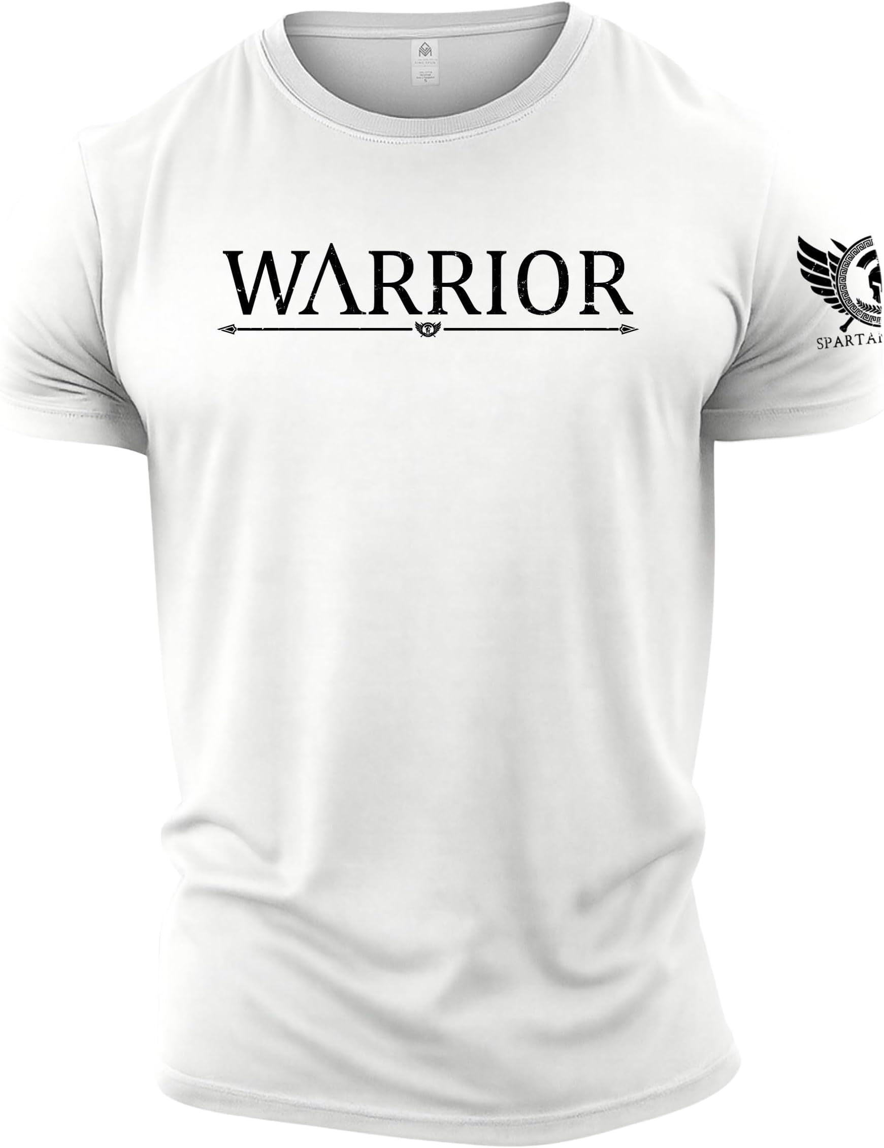 – Spartan Forged - Warrior - Men's Gym T-Shirt Bodybuilding Training Workout Lifting Top Clothing