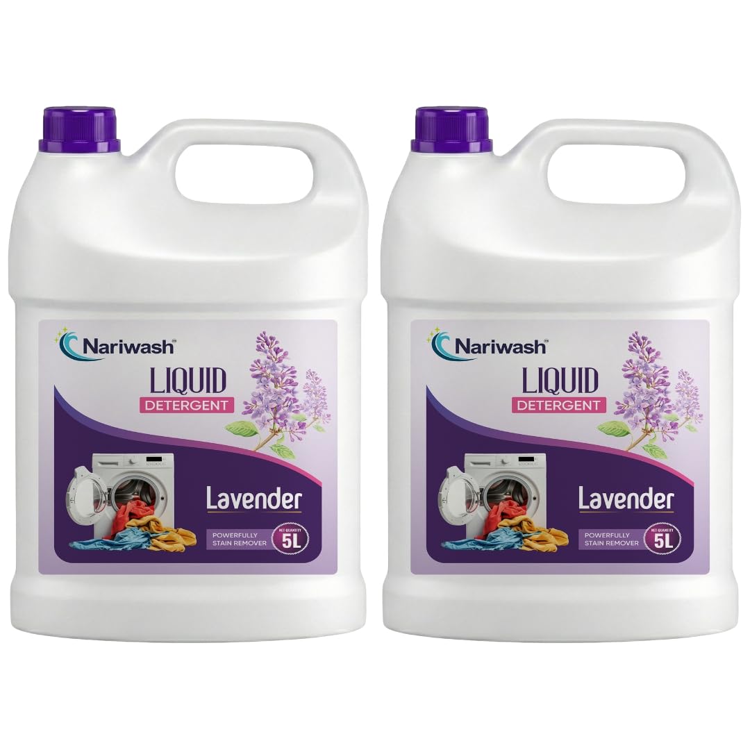 Lavender Rose Lily Liquid Detergent – Fresh Fragrance, Gentle on Fabrics, Tough on Stains, Premium Cleaning Formula for Clothes & Household Laundry (2, Lavender)