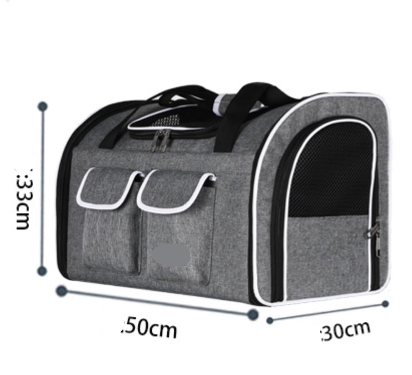 Transportin Gato Bolsa De Viaje Duradera para Perros, Mochila De Cinco Agujeros, Bolsa De Red para Transporte De Mascotas, Mochila para Mascotas para Perros Y Gatos Trasportines Gato (Color : B, Siz