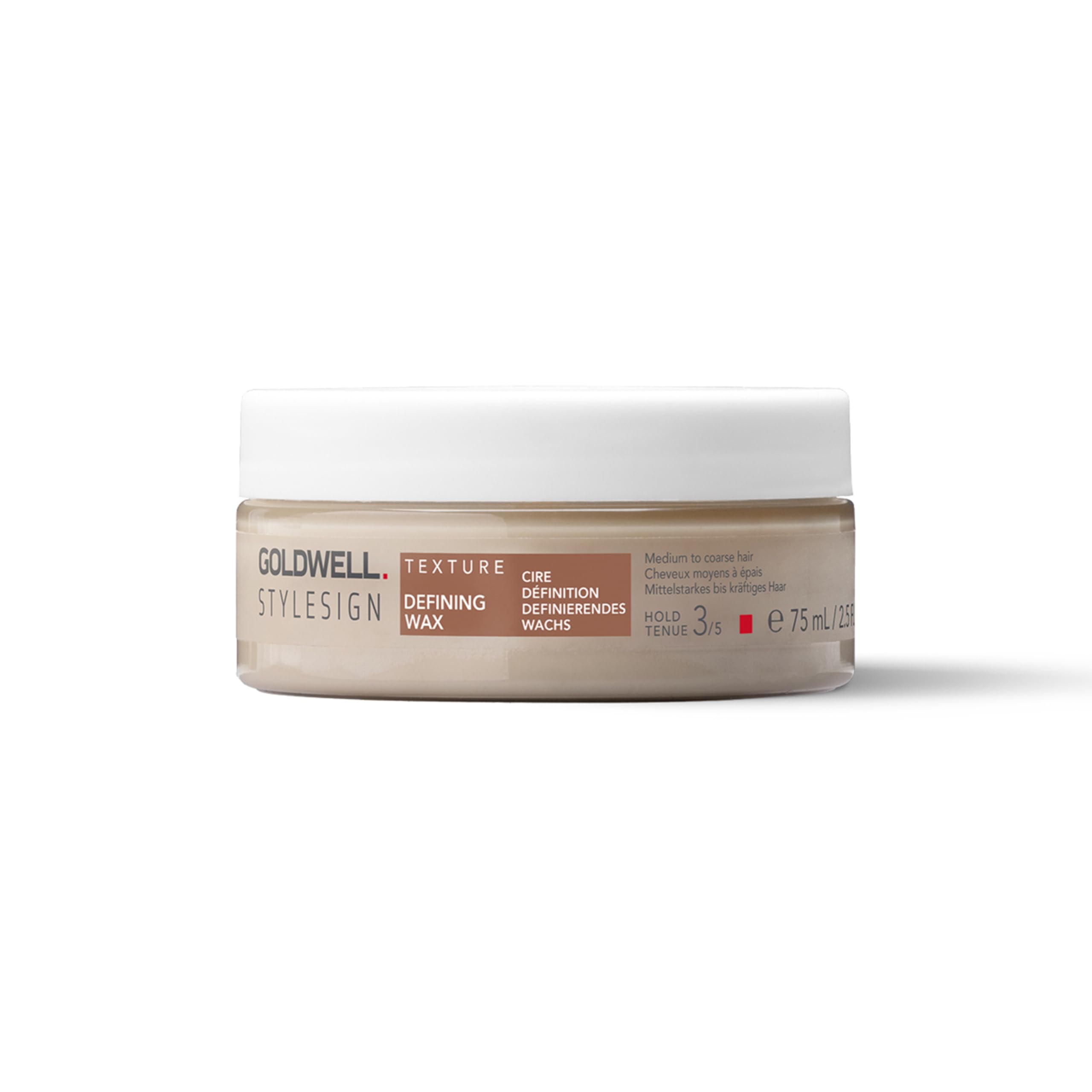 Goldwell StyleSign Defining Wax for Medium to Coarse Hair, Lasting Control, 75ml