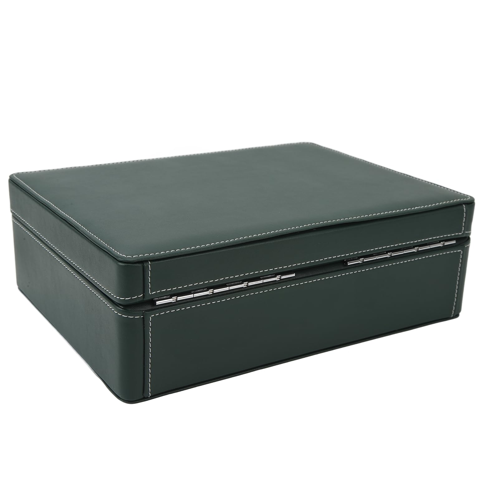 Box Watch, Watch Display Case, 8 Slot in Pelle in Pelle Morbida in Velluto Morbido da Viaggio Interno Collezione di Orologi Organizzatore di Gioielli con Chiave per Uomini Donne,