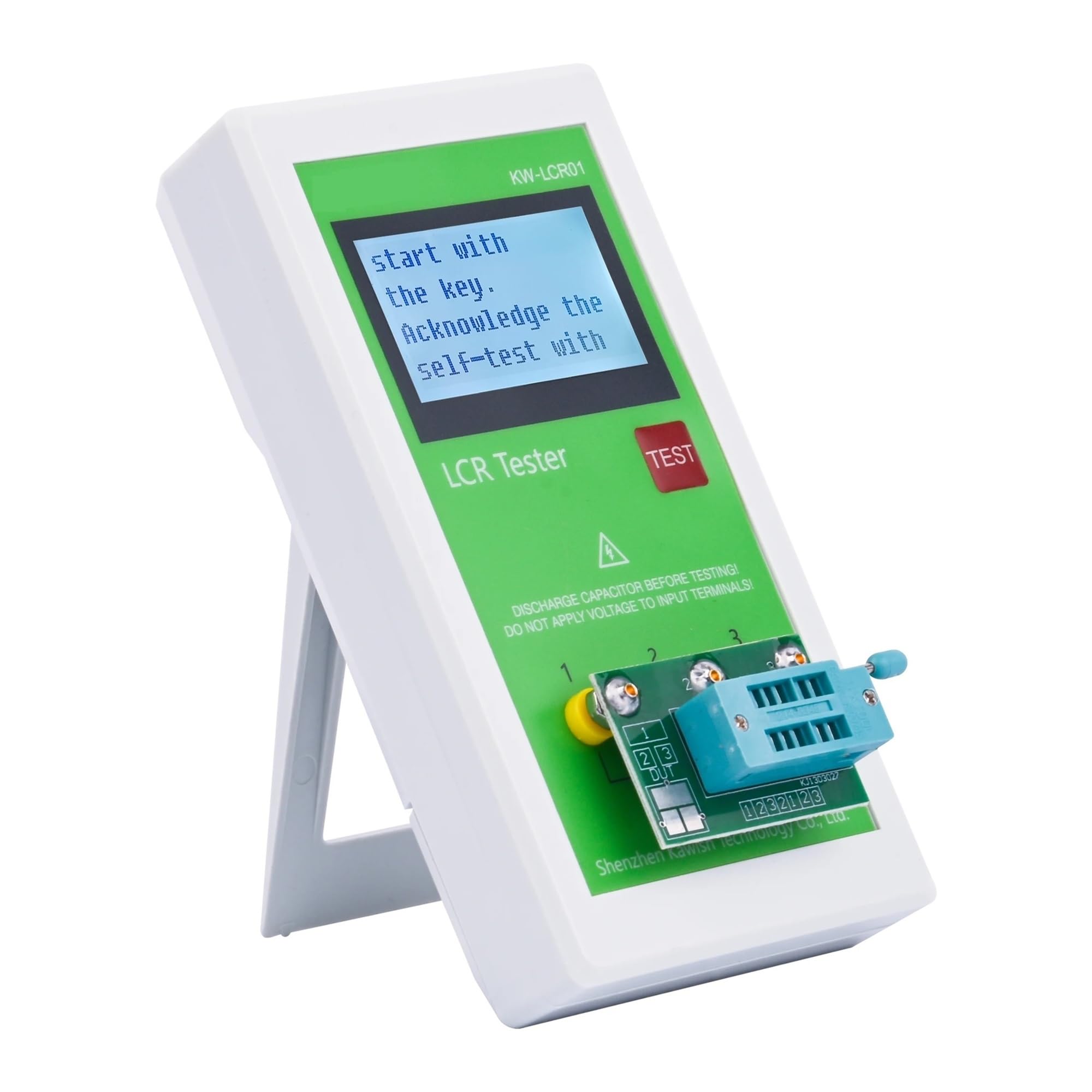 Medidor LCR Probador de resistencia, capacitancia e inductancia LCR01 TL-200 TR LCR con batería incorporada, comprobador inyectores piezoeléctricos Common Rail diésel