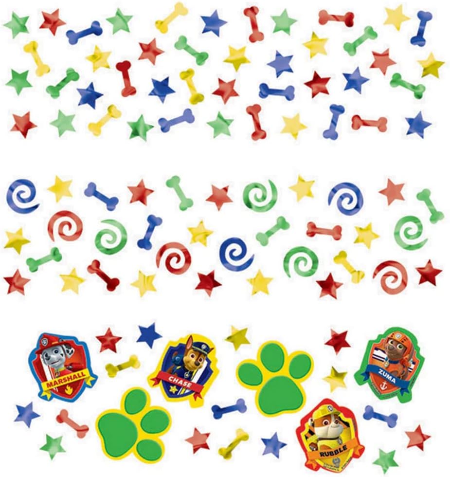 Paw Patrol Party Confetti Triple Pack