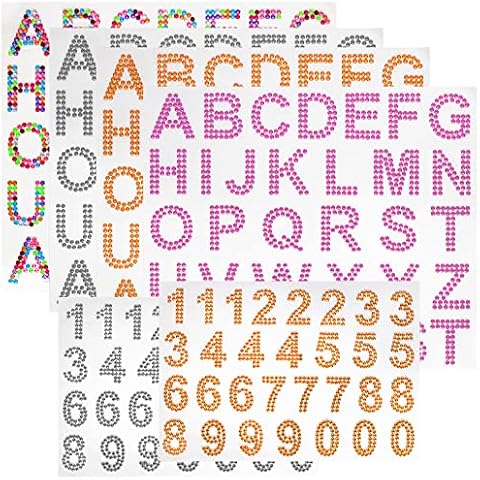 findTop Rhinestone Letters Stickers Cover