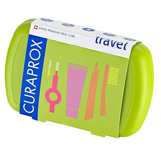 Kit de Viagem Curaprox Travel Set - Cores Sortidas