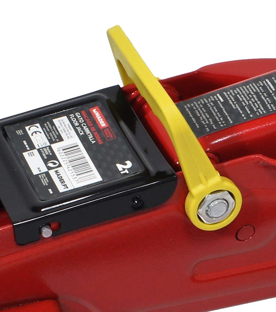 MADER POWER TOOLS - Gato Auto Hidraulico Carretilla - 2 Ton