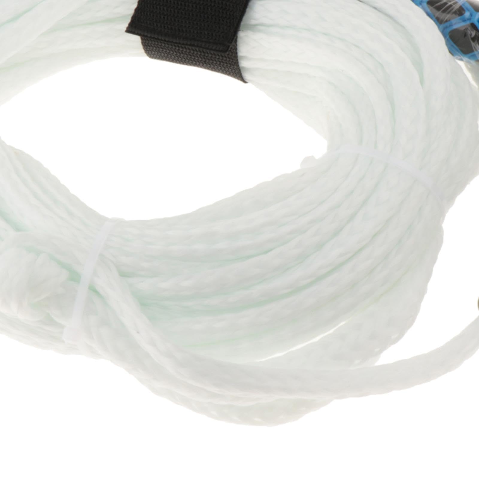 Cuerda para Esquí Acuático, Cuerda para Esquí Acuático con Asa, Cuerda Ligera Y Multifuncional para Wakeboard, 75 Pies para Accesorios de Esquí Y Surf