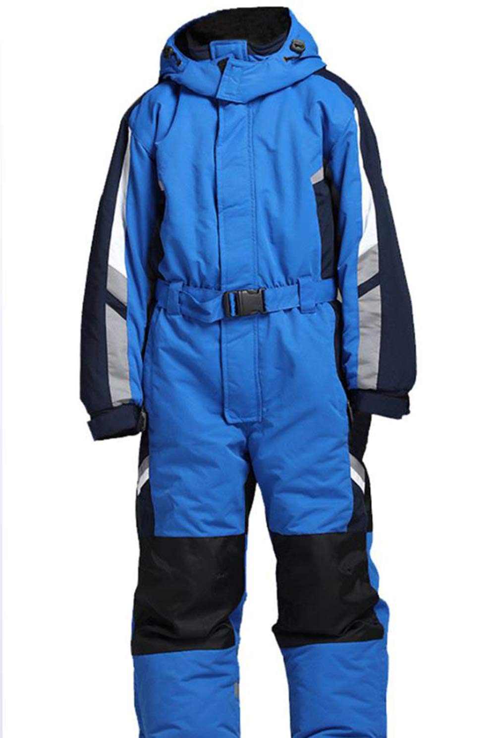 cffvdiz Costume De Ski pour Hommes Femmes Une Pièce De Ski Costumes De Ski Adulte Hiver Extérieur Étanche Imperméable Snowsuits Sautons Combinaisilles pour Les Sports De Neige
