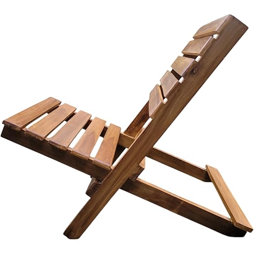 Camping Teak Wood Foldable Chair