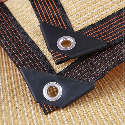 70% Shade Netting,Shade Cloth with Grommets,Rectangular Shade Sail,1.5x2m 2x2m 3x4m 6x6m Outdoor Garden Insulation Net,Weather Resistance,for Patio,Deck,Pergola,Customizable,LxW-12x12m/39.4x39.4ft