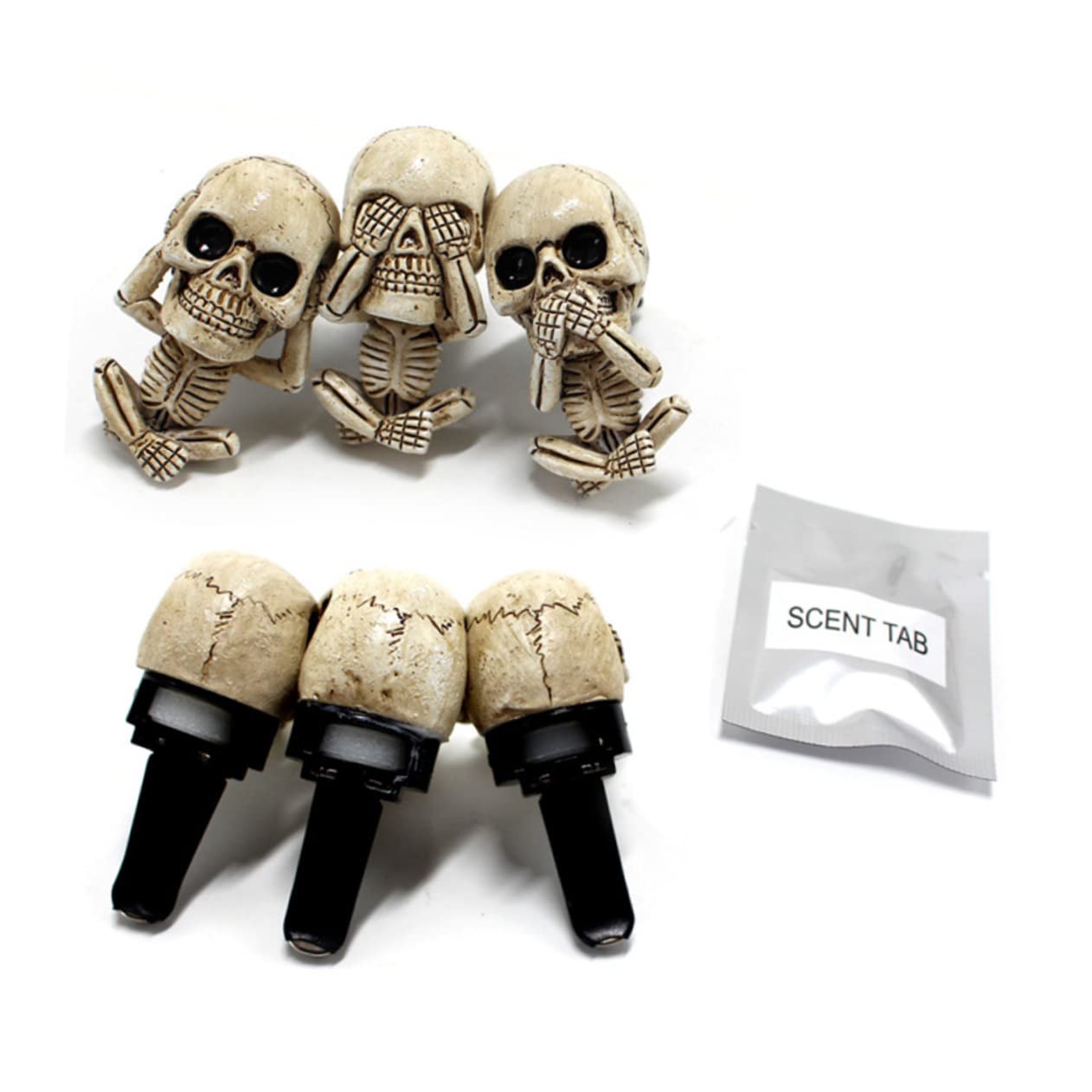 Diffusori A Forma Di Teschio Clip Per Profumo Clip Decorativa Per Auto Accessori Per Bocchette Dellauto