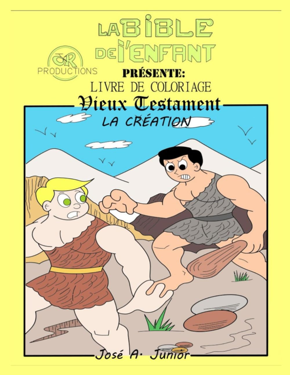 LA BIBLE DU BÉBÉ PRÉSENTE :LIVRE DE COLORIAGE - ANCIEN TESTAMENT : LA CRÉATION -VOLUME 1 DE 49